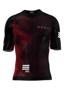 CASTELLO Herren kurzarm Trikot “ELMNTS FIRE”